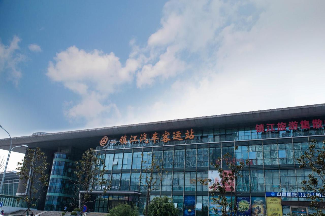 Metropolo, Zhenjiang, Railway Station Wanda Plaza Hotel Женджанг Екстериор снимка